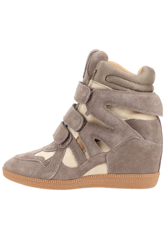 Steve Madden Sneaker Veloursleder Taupe