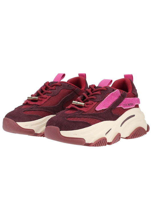 Steve Madden Sneaker Veloursleder/Textil Cherry