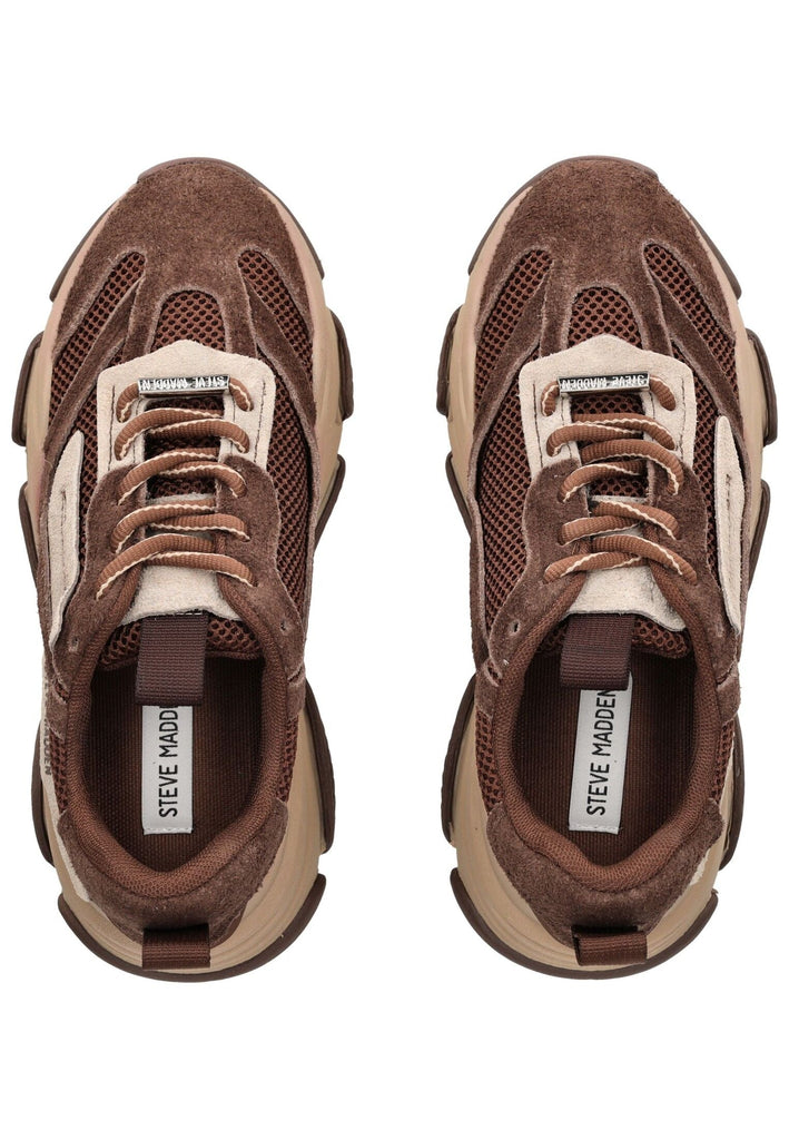 Steve Madden Sneaker Veloursleder/Textil Coffee