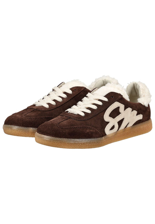 Steve Madden Sneaker Veloursleder/Textil Dunkelbraun