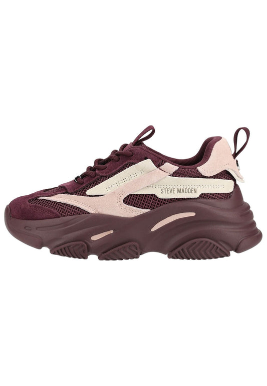 Steve Madden Sneaker Veloursleder/Textil Rot/Pink