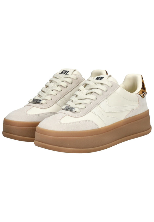 Steve Madden Sneaker Veloursleder Weiß