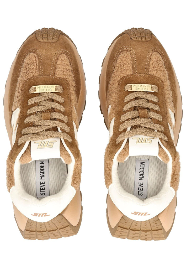 Steve Madden Sneaker Veolurs/Textil/Synthetik Chestnut