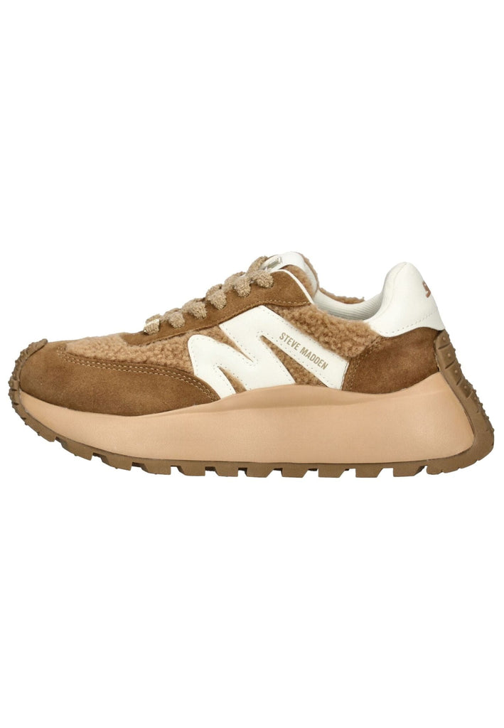 Steve Madden Sneaker Veolurs/Textil/Synthetik Chestnut