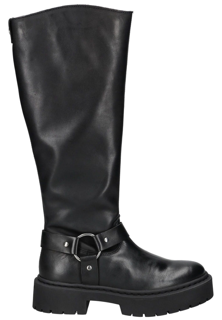 Steve Madden Stiefel Leder Schwarz