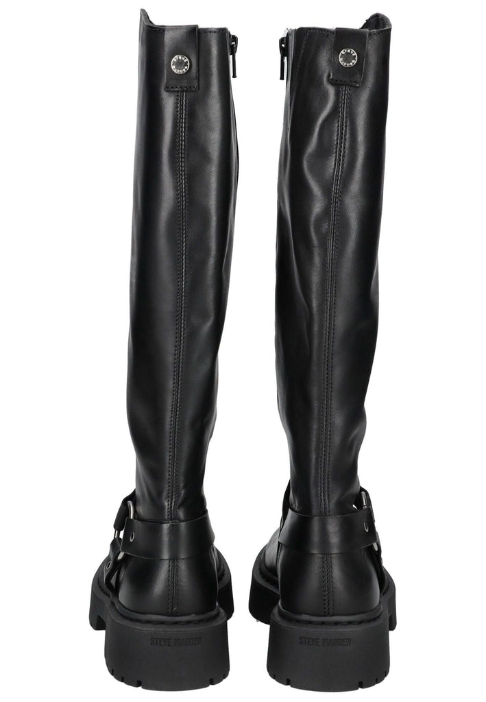 Steve Madden Stiefel Leder Schwarz