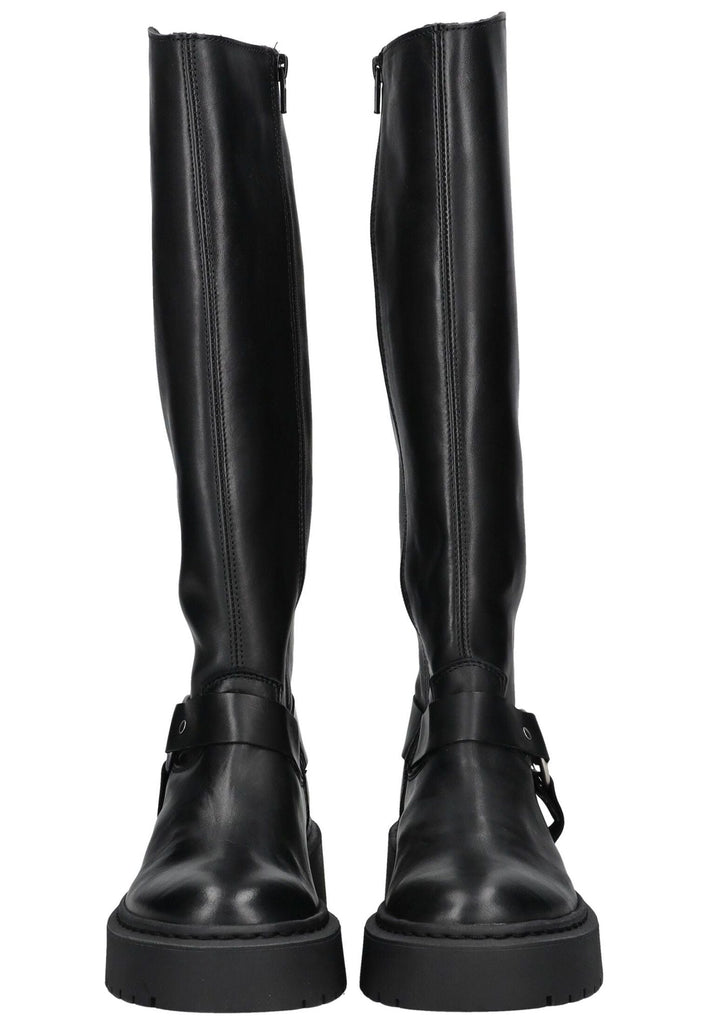 Steve Madden Stiefel Leder Schwarz