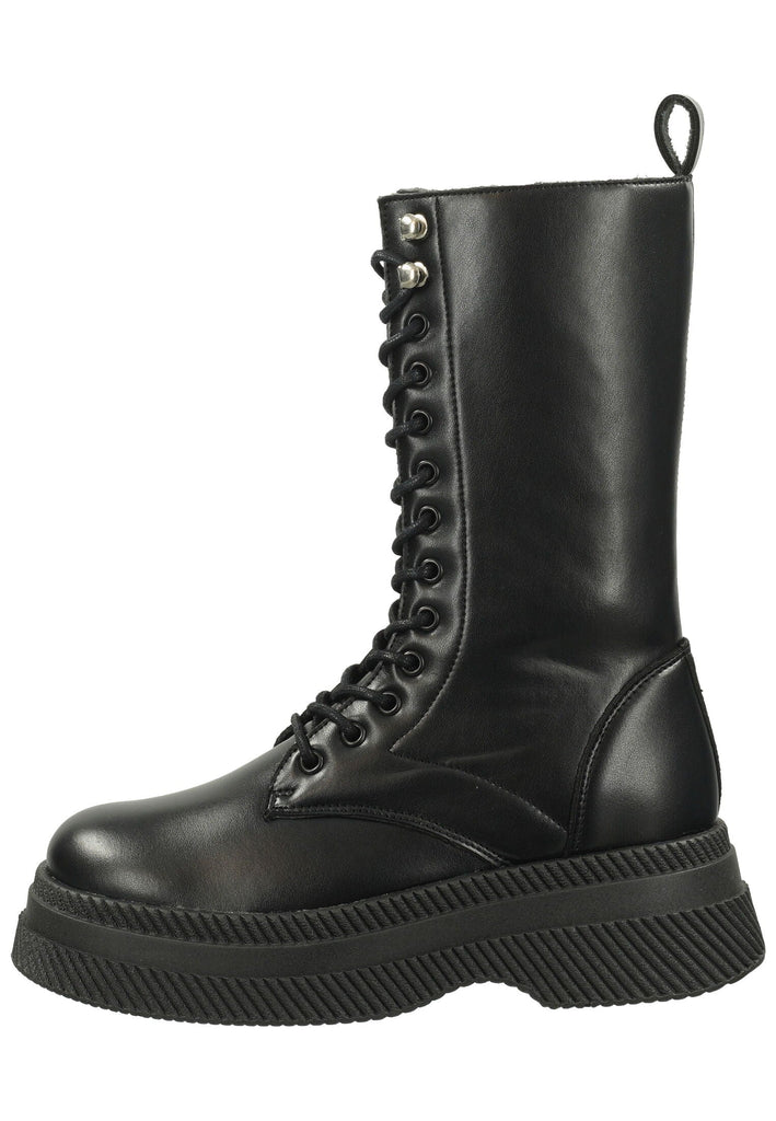 Steve Madden Stiefel Leder Schwarz