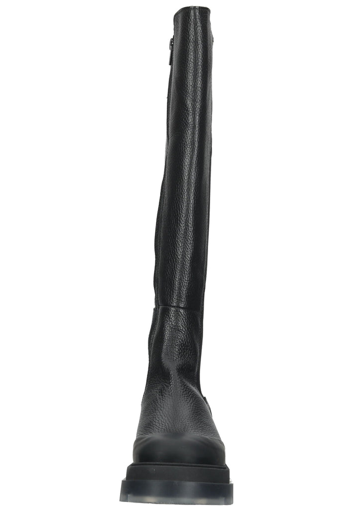 Steve Madden Stiefel Leder Schwarz