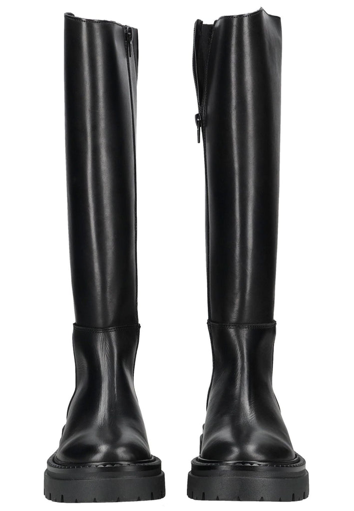 Steve Madden Stiefel Leder Schwarz