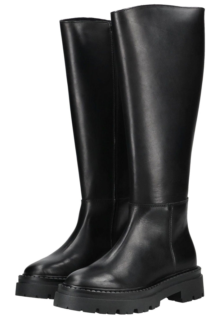 Steve Madden Stiefel Leder Schwarz
