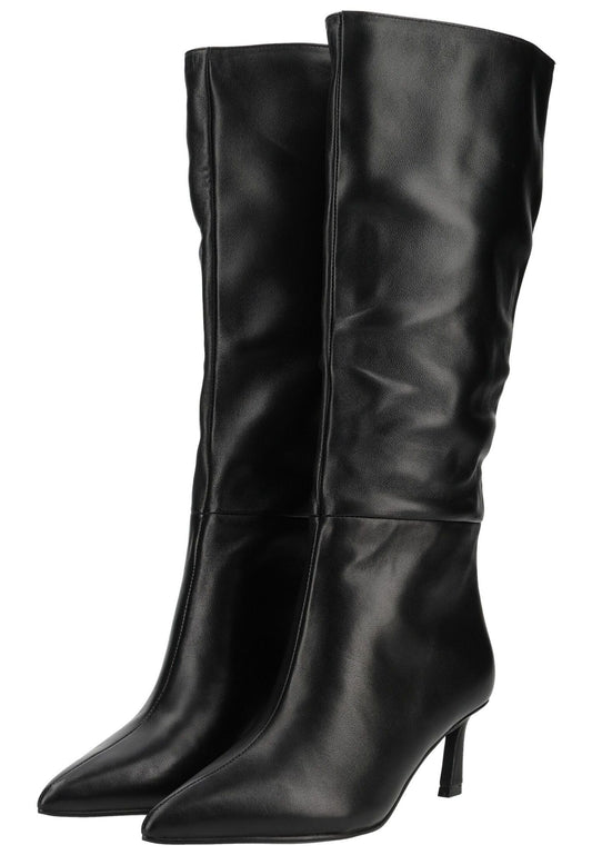 Steve Madden Stiefel Leder Schwarz