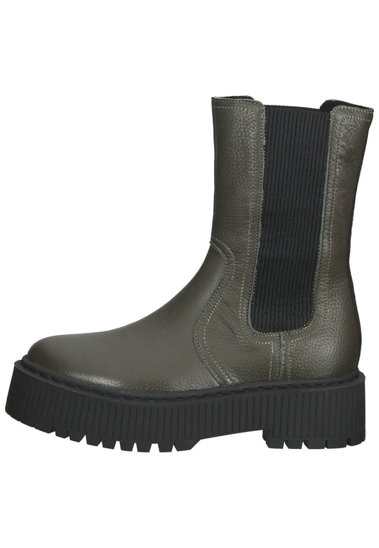 Steve Madden Stiefel Leder/Textil Khaki