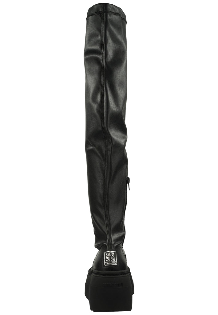 Steve Madden Stiefel Leder/Textil Schwarz