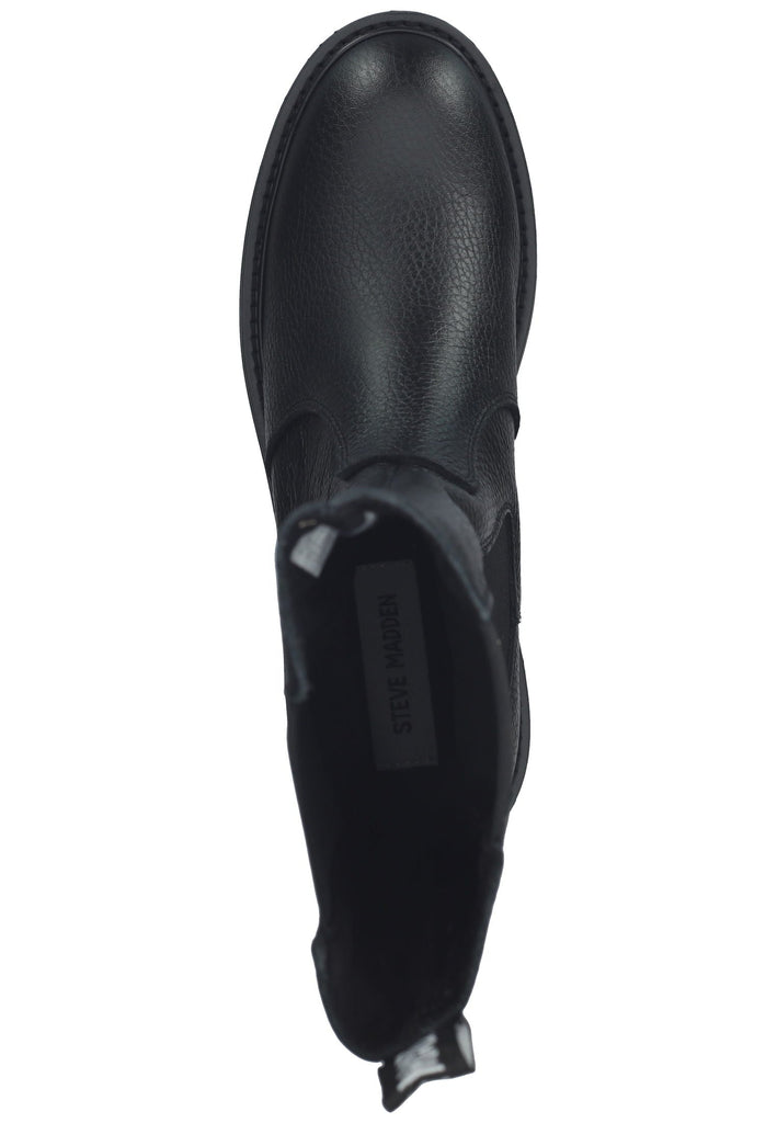 Steve Madden Stiefel Leder/Textil Schwarz
