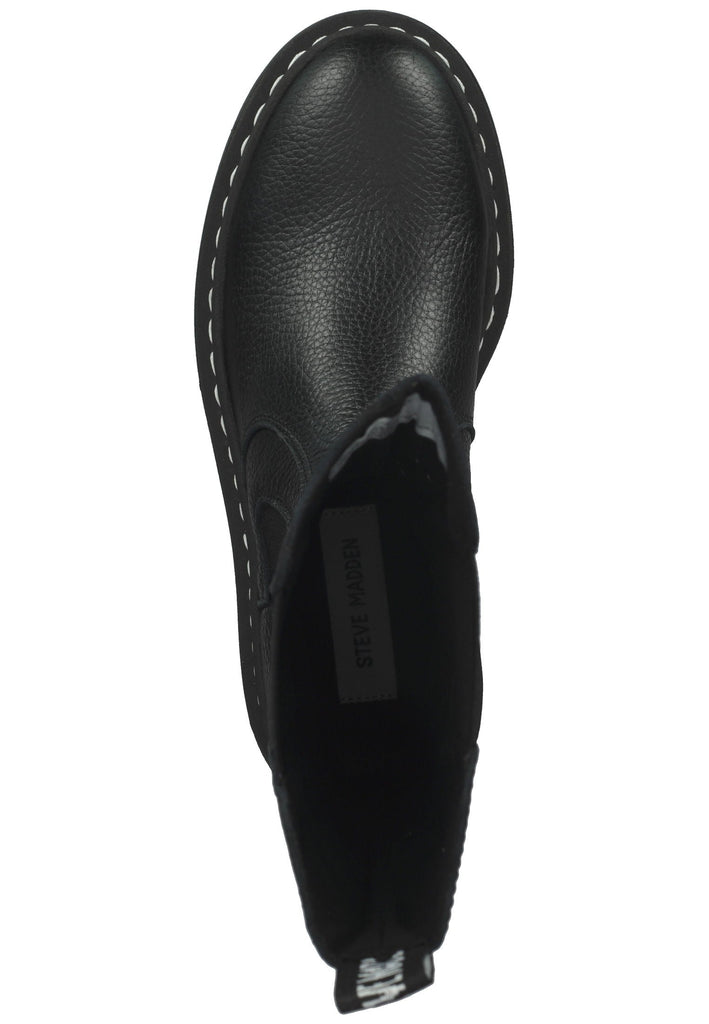 Steve Madden Stiefel Leder/Textil Schwarz