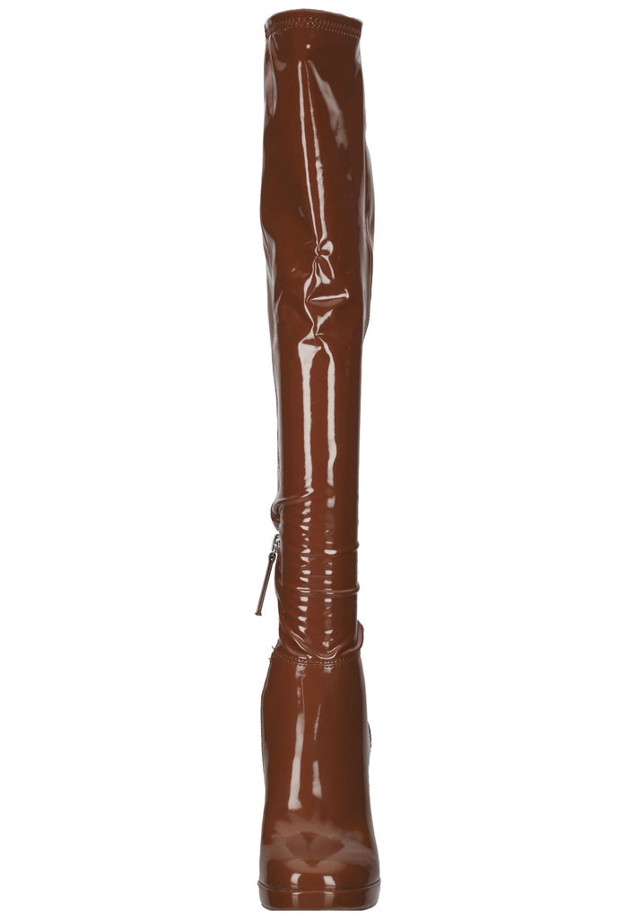 Steve Madden Stiefel Lederimitat Cognac