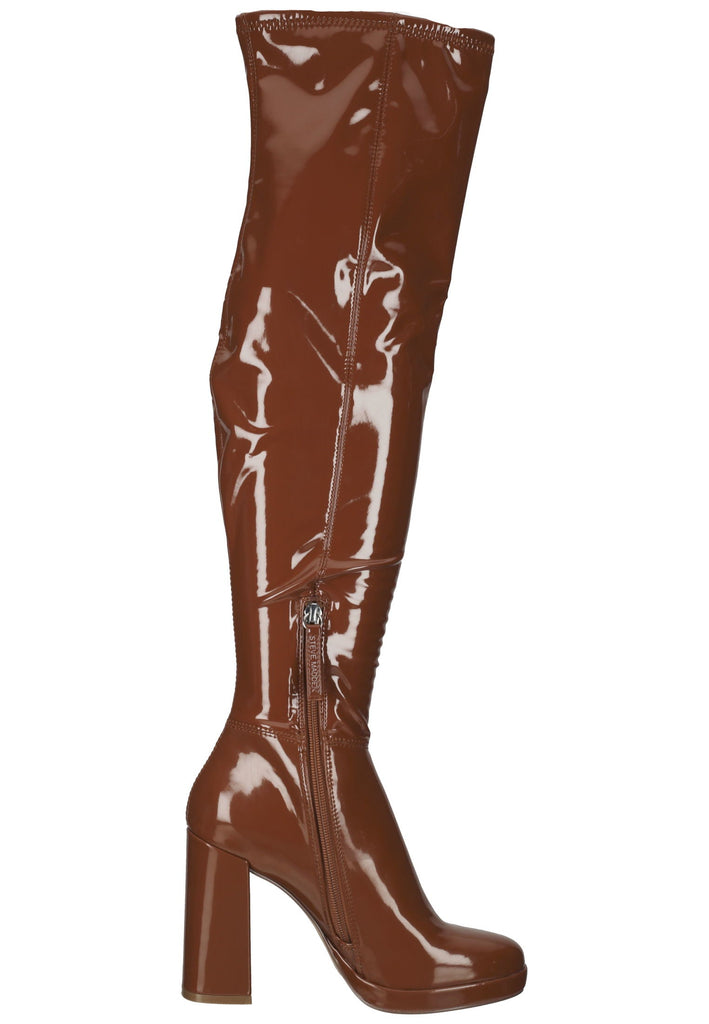 Steve Madden Stiefel Lederimitat Cognac