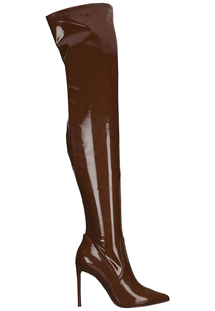 Steve Madden Stiefel Lederimitat Cognac