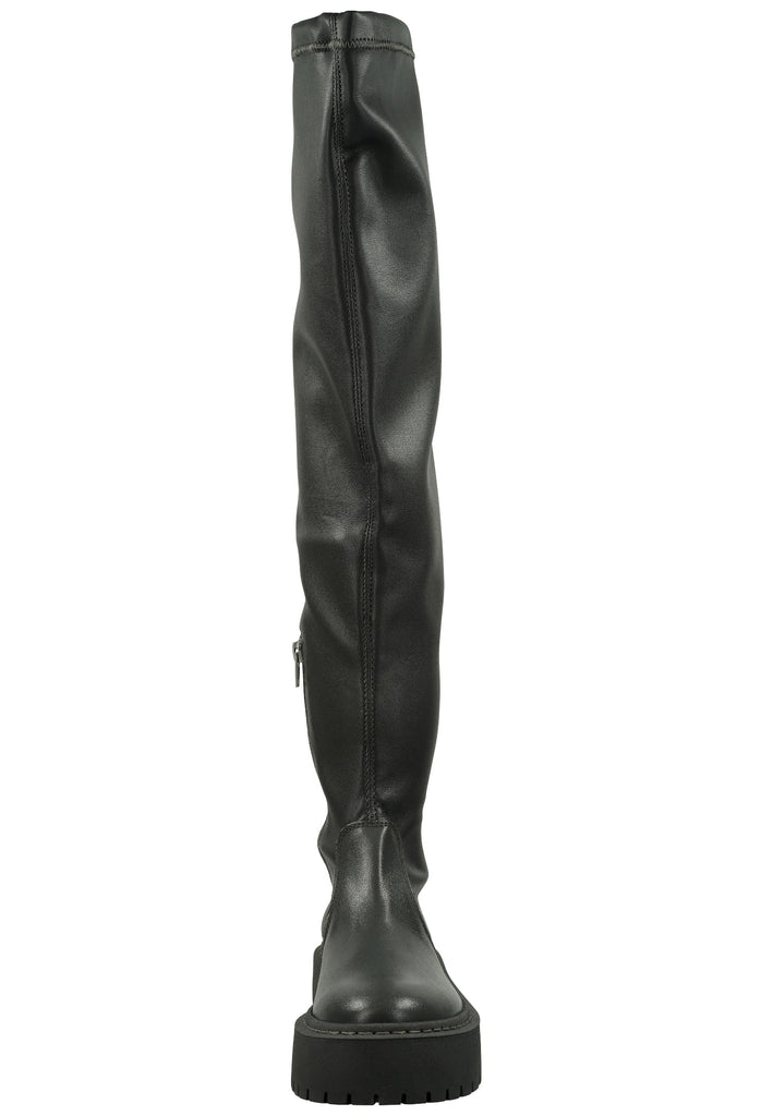 Steve Madden Stiefel Lederimitat Grau