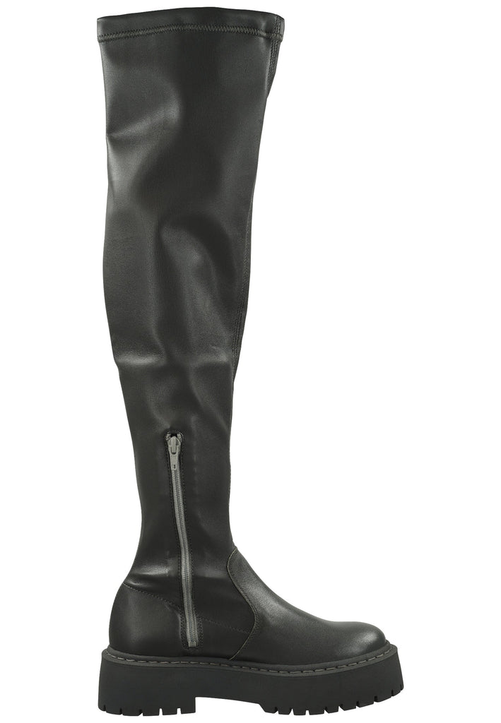 Steve Madden Stiefel Lederimitat Grau