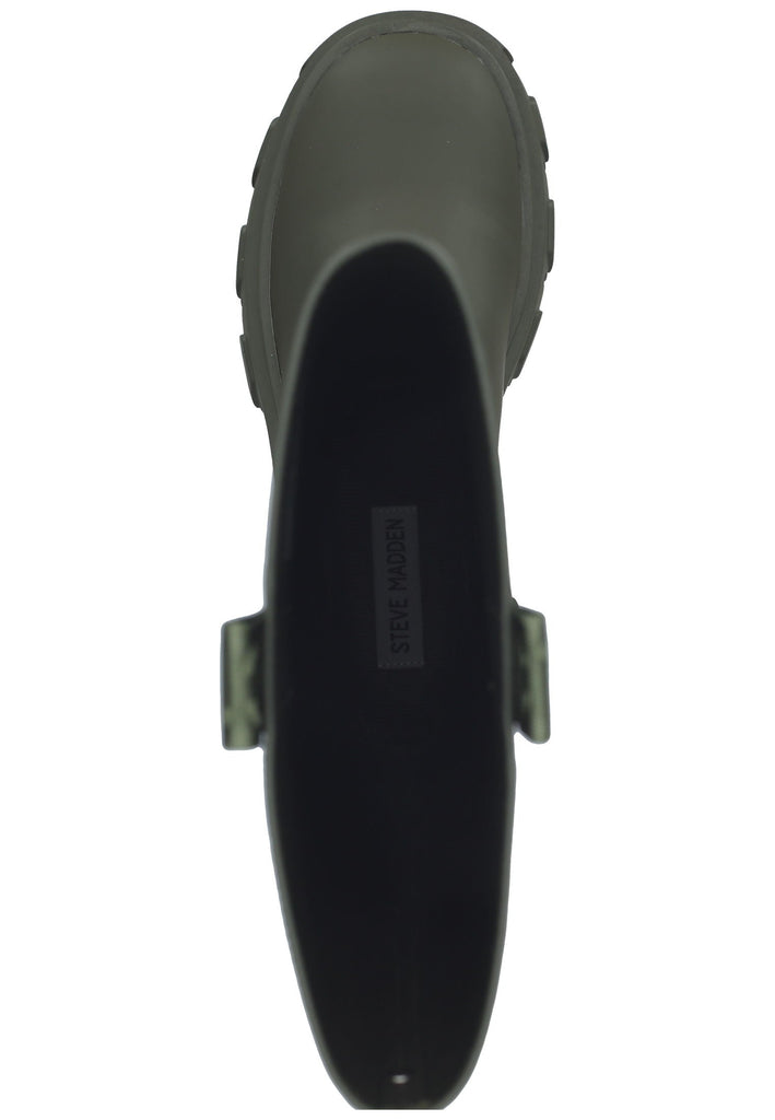 Steve Madden Stiefel Lederimitat Olive