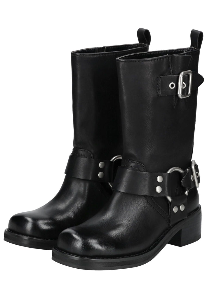 Steve Madden Stiefel Lederimitat Schwarz