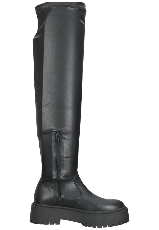 Steve Madden Stiefel Lederimitat Schwarz