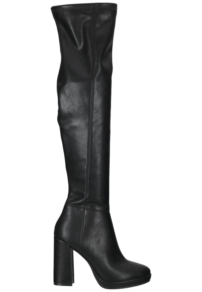 Steve Madden Stiefel Lederimitat Schwarz