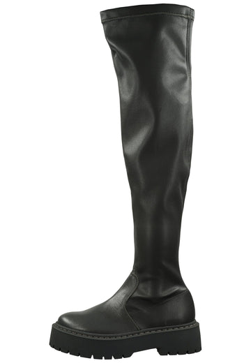 Stiefel Steve Madden Stiefel Lederimitat Grau
