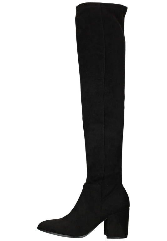 Steve Madden Stiefel Textil Schwarz