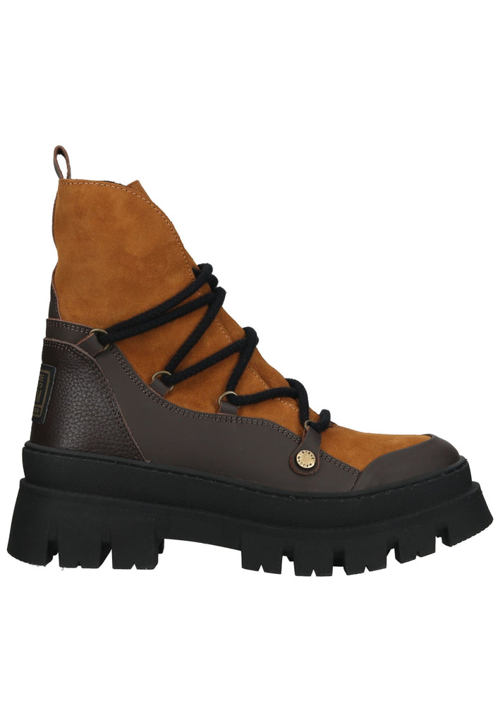 Steve Madden Stiefelette Leder Braun Warmfutter