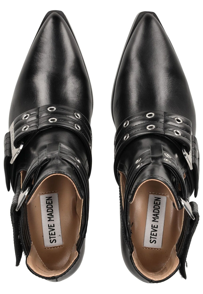 Steve Madden Stiefelette Leder Schwarz