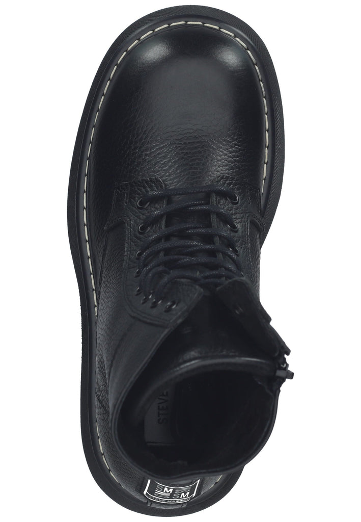 Steve Madden Stiefelette Leder Schwarz