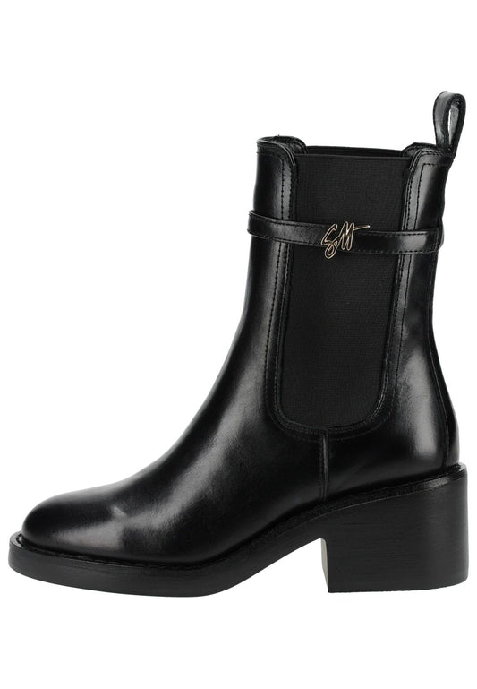 Steve Madden Stiefelette Leder Schwarz