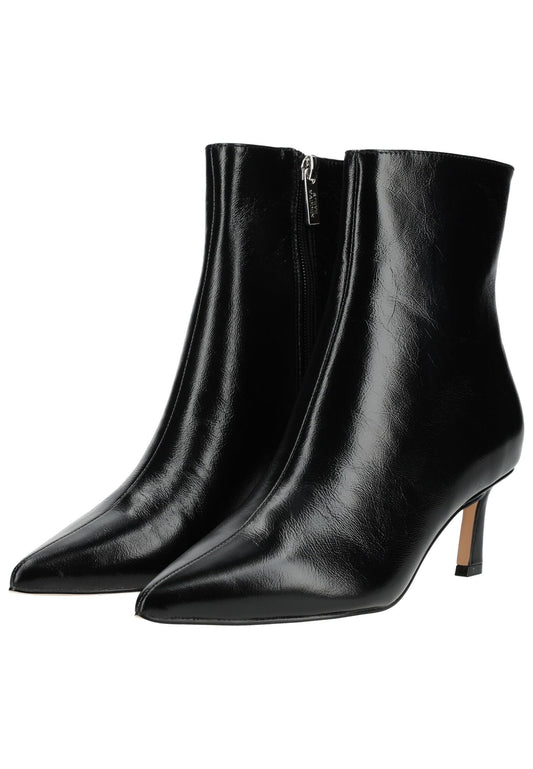 Steve Madden Stiefelette Leder Schwarz/Schwarz