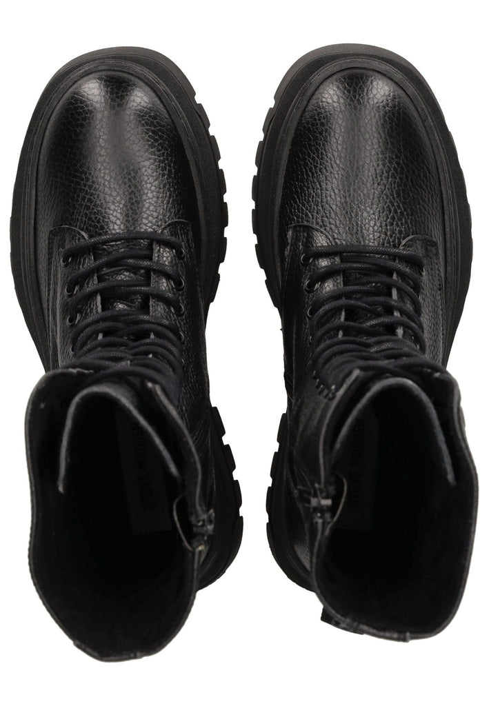 Steve Madden Stiefelette Leder Schwarz Warmfutter