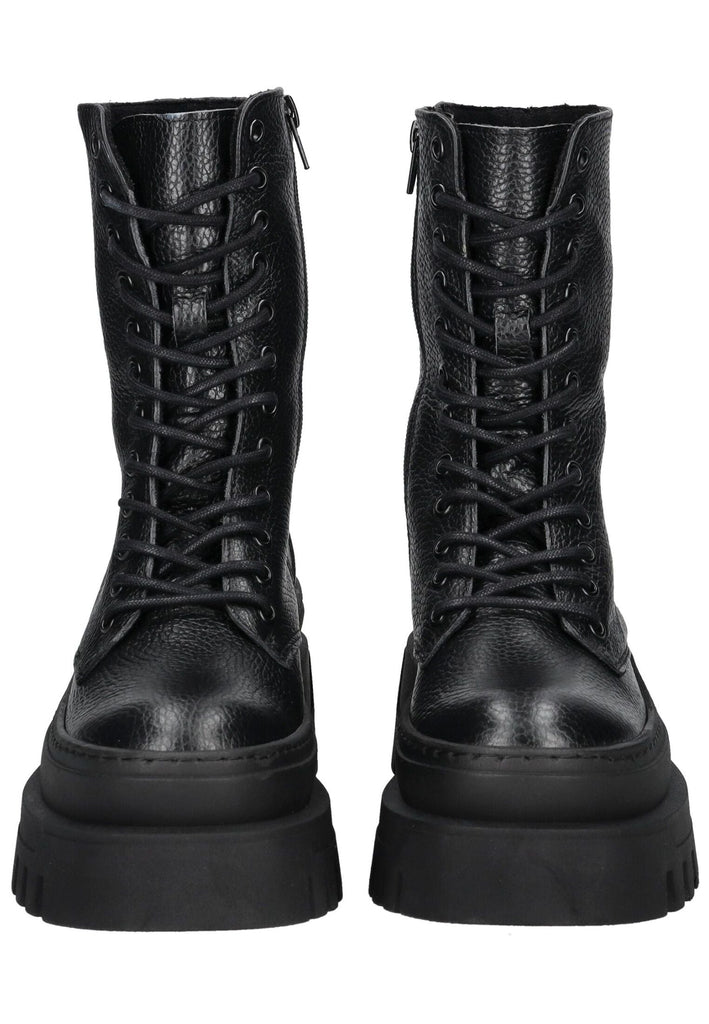 Steve Madden Stiefelette Leder Schwarz Warmfutter