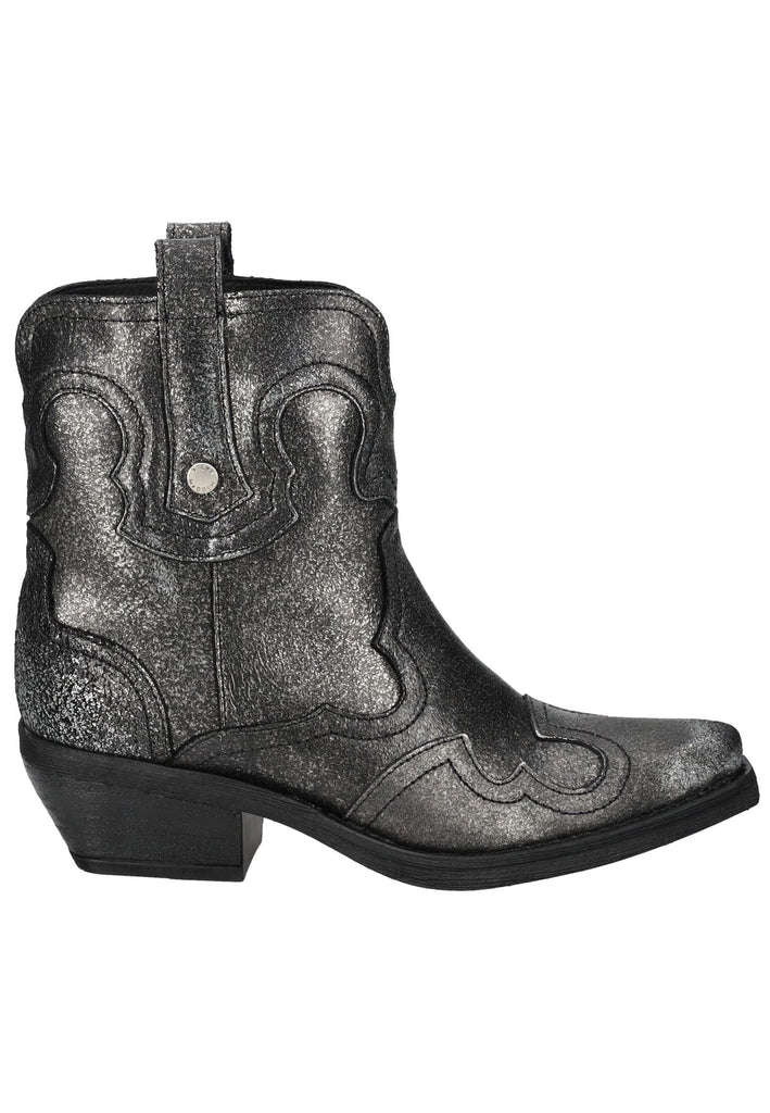 Steve Madden Stiefelette Leder Silber