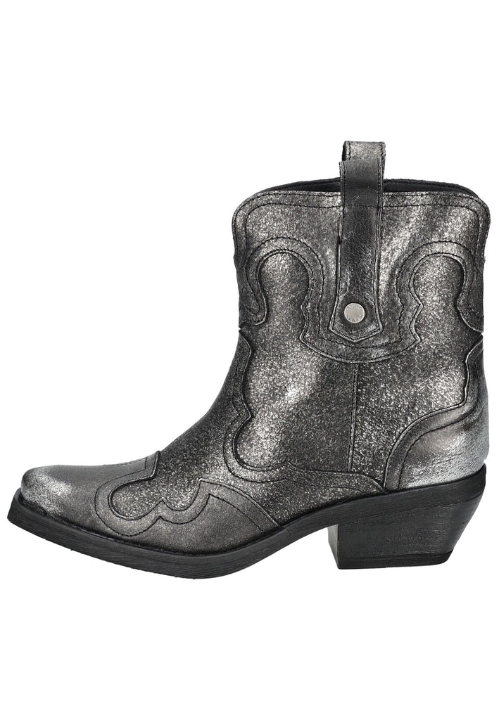 Steve Madden Stiefelette Leder Silber