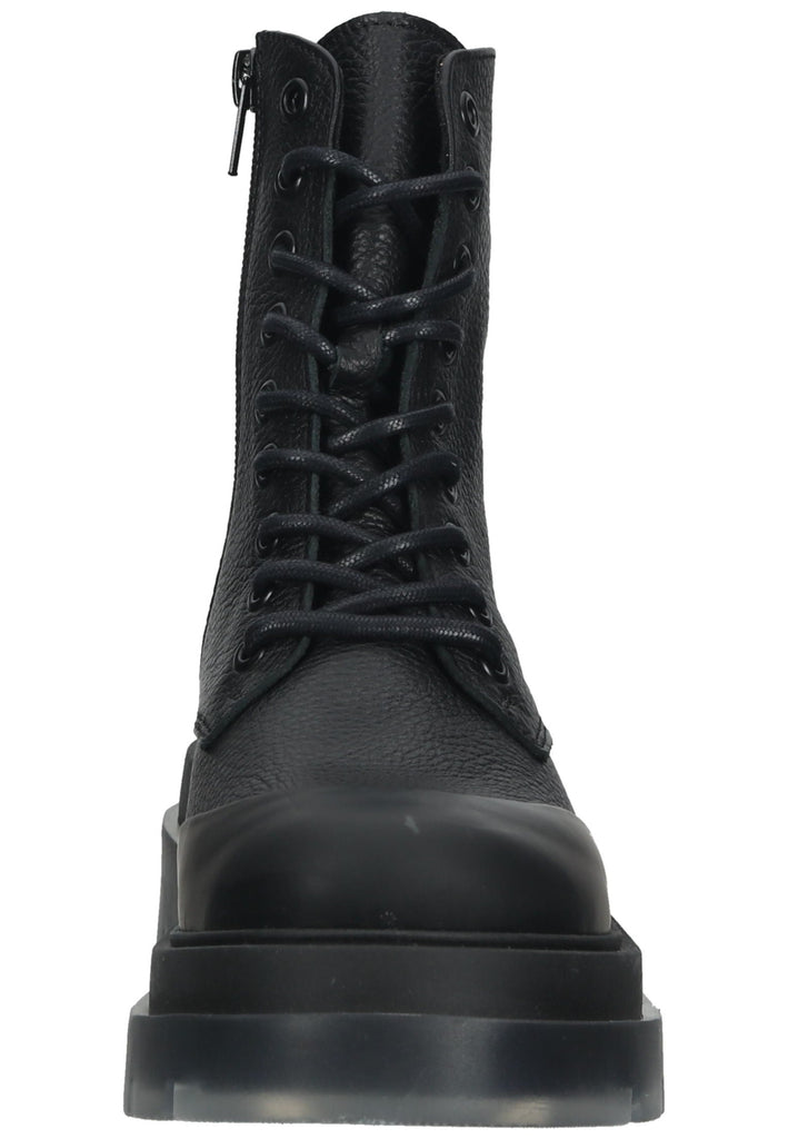 Steve Madden Stiefelette Leder/Synthetik Schwarz