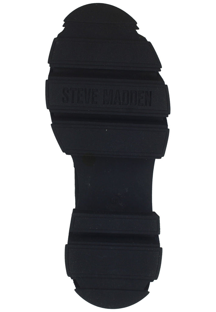 Steve Madden Stiefelette Leder/Textil Beige/Schwarz