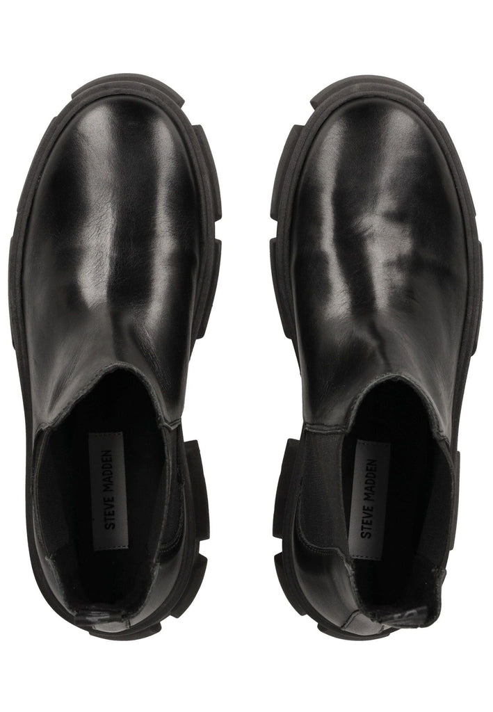 Steve Madden Stiefelette Leder/Textil Schwarz