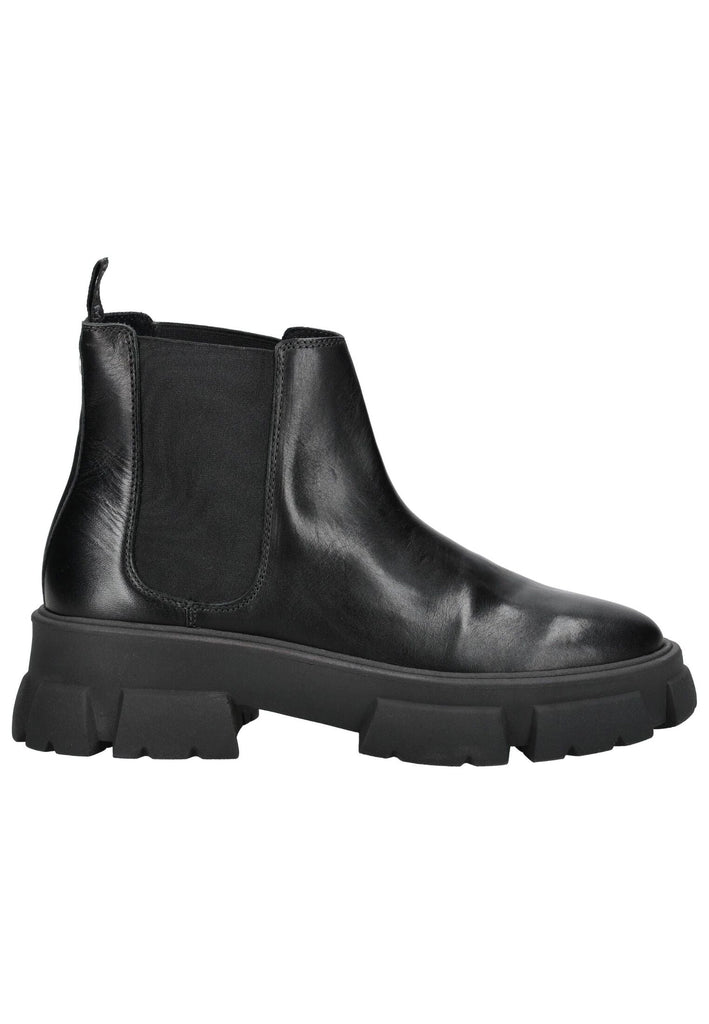 Steve Madden Stiefelette Leder/Textil Schwarz