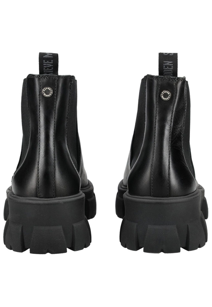 Steve Madden Stiefelette Leder/Textil Schwarz