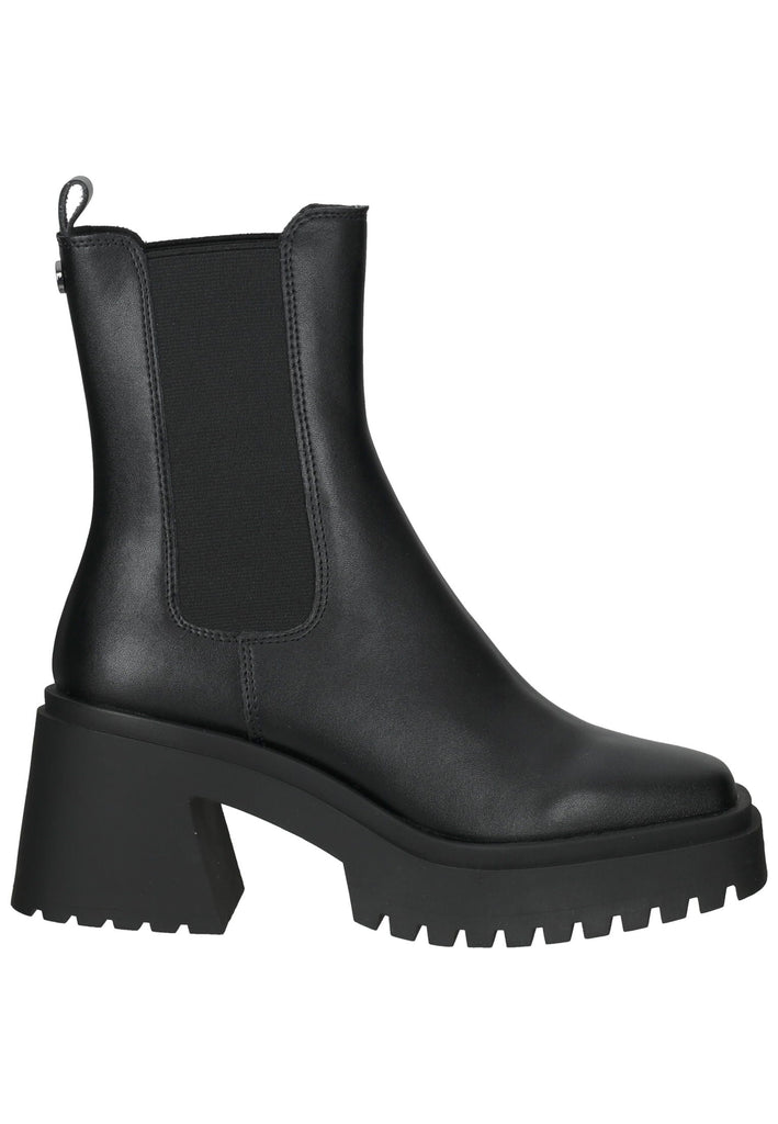 Steve Madden Stiefelette Leder/Textil Schwarz