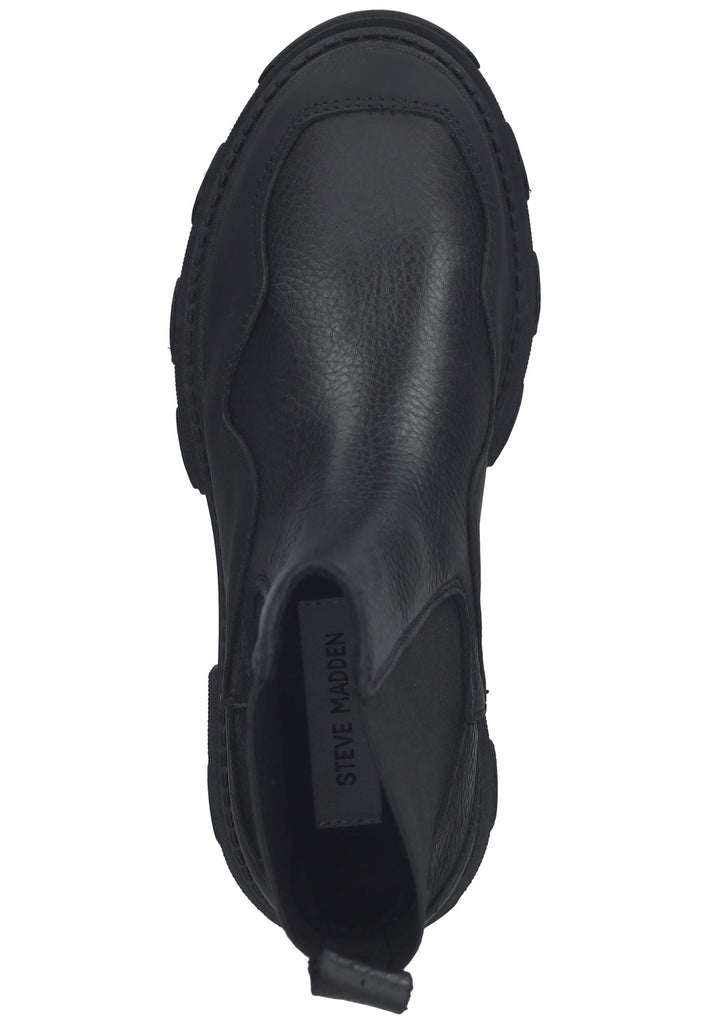 Steve Madden Stiefelette Leder/Textil Schwarz