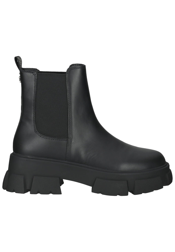 Steve Madden Stiefelette Leder/Textil Schwarz
