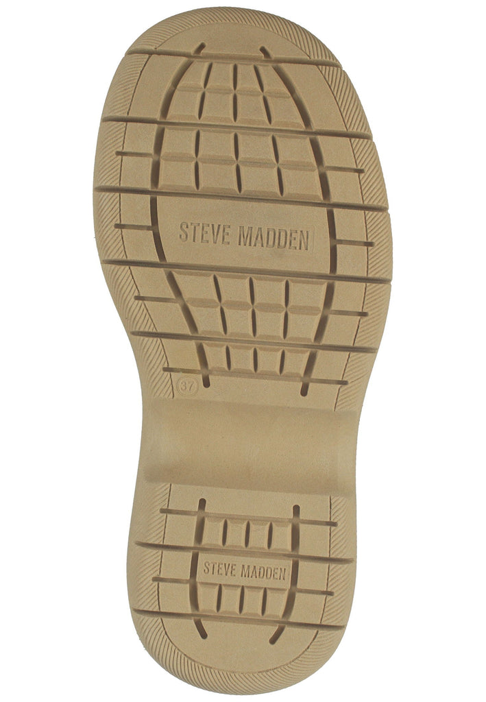 Steve Madden Stiefelette Leder/Textil Schwarz/Beige