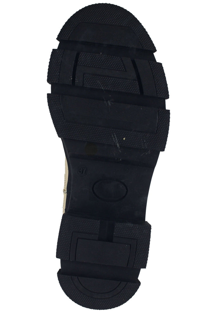 Steve Madden Stiefelette Leder/Textil Weiß/Schwarz